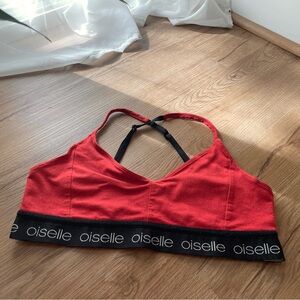 Oiselle Lux Scoop Neck Bralette - Size Large